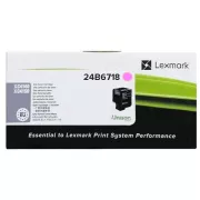 Lexmark 24B6718 - toner, magenta (purpurni)