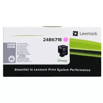 Lexmark 24B6718 - toner, magenta (purpurni)