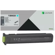 Lexmark 73B0020 - toner, cyan (azurni)