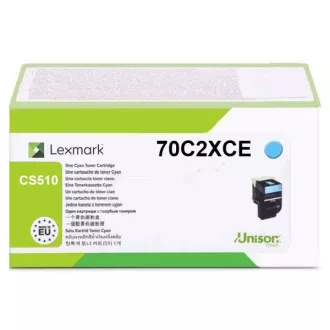 Lexmark 70C2XCE - toner, cyan (azurni) Lexmark 70C2XCE - toner, cyan (azurni)