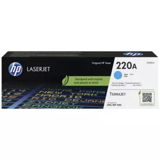 HP 220A (W2201A) - toner, cyan (azurni)