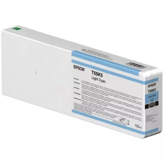 Epson C13T55K500 - tinta, light cyan (svijetlo azurna)