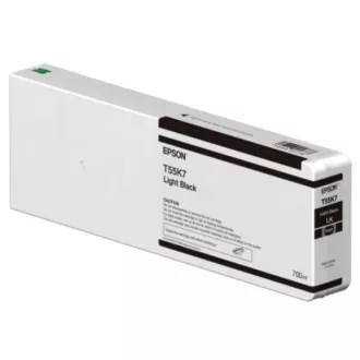 Epson C13T55K700 - tinta, light black (svijetlo crna)