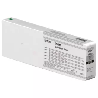 Epson C13T55K900 - tinta, light light black (svijetlo svijetlo crna)