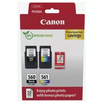 Canon PG-560 (3713C008) - tinta, black + color (crna + šarena) Canon PG-560 (3713C008) - tinta, black + color (crna + šarena)