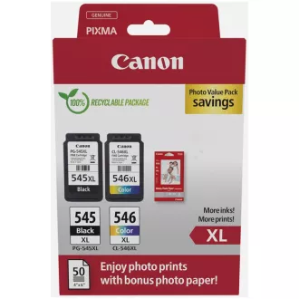 Canon PG-545-XL (8286B012) - tinta, black + color (crna + šarena) Canon PG-545-XL (8286B012) - tinta, black + color (crna + šarena)
