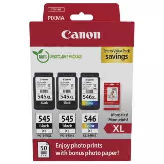Canon PG-545-XL (8286B015) - tinta, black + color (crna + šarena) Canon PG-545-XL (8286B015) - tinta, black + color (crna + šarena)