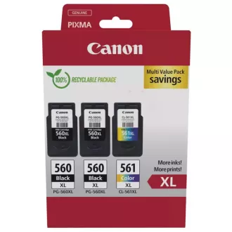 Canon PG-560-XL (3712C009) - tinta, black + color (crna + šarena) Canon PG-560-XL (3712C009) - tinta, black + color (crna + šarena)