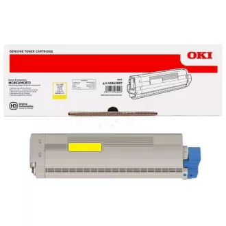 Oki 45862837 - toner, yellow (žuti)