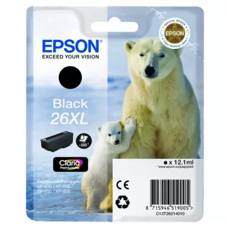Epson T2621 (C13T26214022) - tinta, black (crna) Epson T2621 (C13T26214022) - tinta, black (crna)