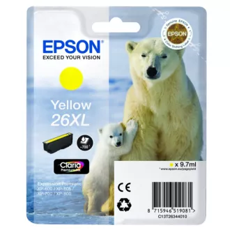Epson T2634 (C13T26344022) - tinta, yellow (žuta) Epson T2634 (C13T26344022) - tinta, yellow (žuta)