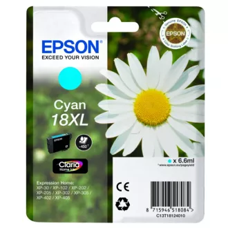 Epson T1812 (C13T18124022) - tinta, cyan (azurna) Epson T1812 (C13T18124022) - tinta, cyan (azurna)