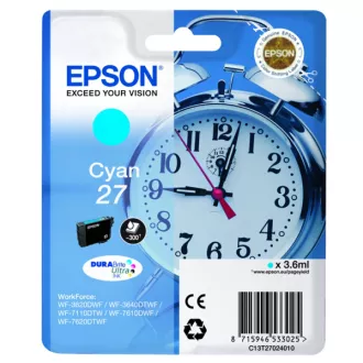 Epson T2702 (C13T27024022) - tinta, cyan (azurna) Epson T2702 (C13T27024022) - tinta, cyan (azurna)