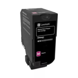 Lexmark 74C2SME - toner, magenta (purpurni)