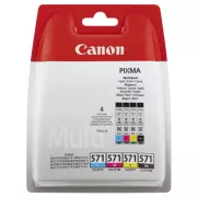 Canon CLI-571 (0386C004) - tinta, black + color (crna + šarena)