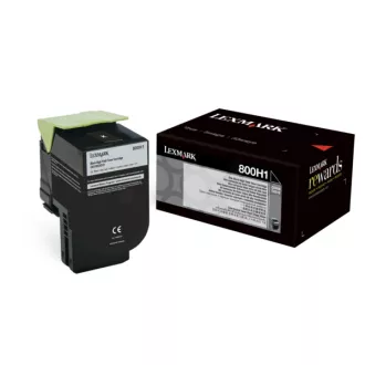 Lexmark 80C0H10 - toner, black (crni) Lexmark 80C0H10 - toner, black (crni)