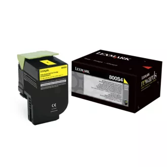 Lexmark 80C0S40 - toner, yellow (žuti) Lexmark 80C0S40 - toner, yellow (žuti)