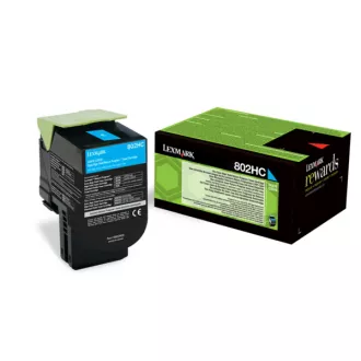 Lexmark 80C2HCE - toner, cyan (azurni) Lexmark 80C2HCE - toner, cyan (azurni)