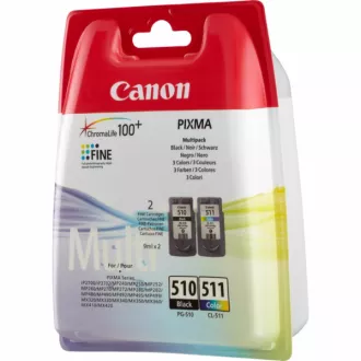 Canon PG-510 (2970B011) - tinta, black + color (crna + šarena)