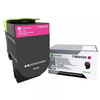 Lexmark 71B0H30 - toner, magenta (purpurni) Lexmark 71B0H30 - toner, magenta (purpurni)