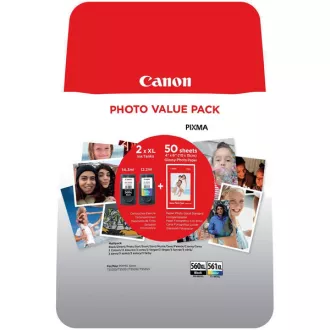 Canon PG-560-XL (3712C008) - tinta, black + color (crna + šarena) multipack Canon PG-560-XL (3712C008) - tinta, black + color (crna + šarena) multipack