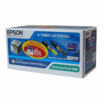 Epson C13S050268 - toner, black + color (crni + šareni) Epson C13S050268 - toner, black + color (crni + šareni)