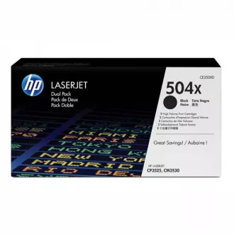 HP 504X (CE250XD) - toner, black (crni) 2kom HP 504X (CE250XD) - toner, black (crni) 2kom