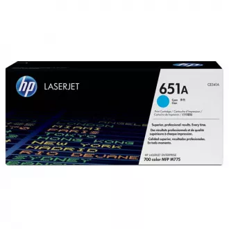 HP 651A (CE341A) - toner, cyan (azurni)