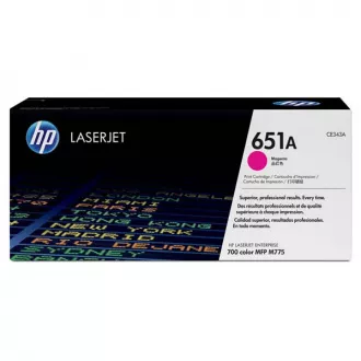 HP 651A (CE343A) - toner, magenta (purpurni)