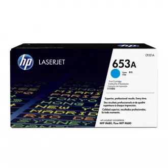 HP 653A (CF321A) - toner, cyan (azurni)