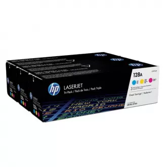 HP 128A (CF371AM) - toner, color (šareni) 3kom