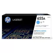 HP 655A (CF451A) - toner, cyan (azurni)