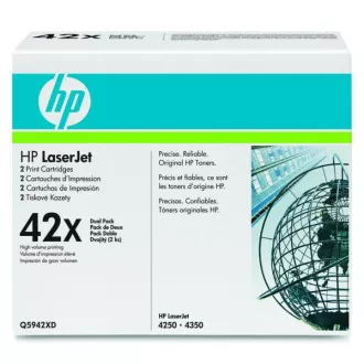 HP 42X (Q5942XD) - toner, black (crni) 2kom HP 42X (Q5942XD) - toner, black (crni) 2kom
