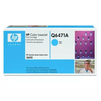 HP 502A (Q6471A) - toner, cyan (azurni) HP 502A (Q6471A) - toner, cyan (azurni)