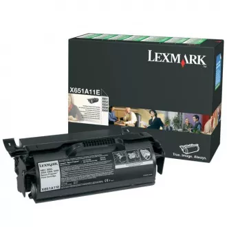 Lexmark X651A11E - toner, black (crni)