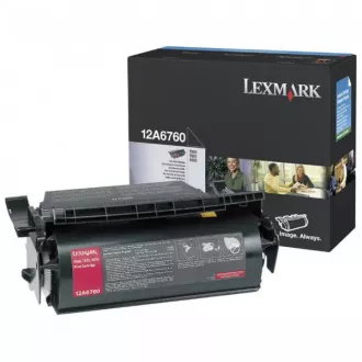 Lexmark 12A6760 - toner, black (crni)