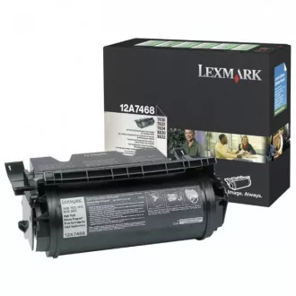 Lexmark 12A7468 - toner, black (crni)