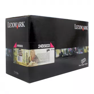 Lexmark 24B5833 - toner, magenta (purpurni)