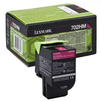 Lexmark 702H (70C2HM0) - toner, magenta (purpurni)