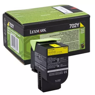 Lexmark 70C2XY0 - toner, yellow (žuti) Lexmark 70C2XY0 - toner, yellow (žuti)
