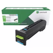 Lexmark 72K20C0 - toner, cyan (azurni)