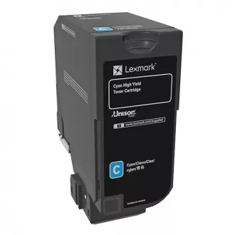 Lexmark 74C0H20 - toner, cyan (azurni)