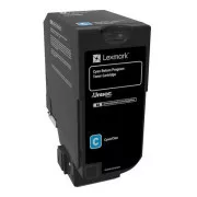 Lexmark 74C20C0 - toner, cyan (azurni)