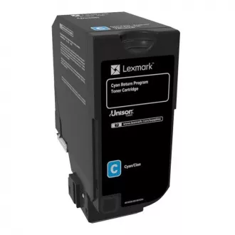Lexmark 74C20C0 - toner, cyan (azurni)