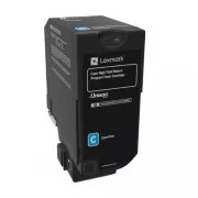 Lexmark 74C2HC0 - toner, cyan (azurni)