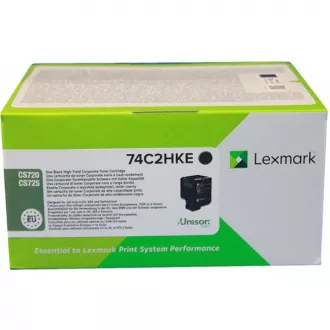 Lexmark 74C2HKE - toner, black (crni)