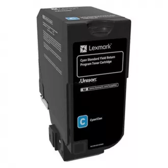 Lexmark 74C2SC0 - toner, cyan (azurni)