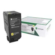 Lexmark 75B20Y0 - toner, yellow (žuti)
