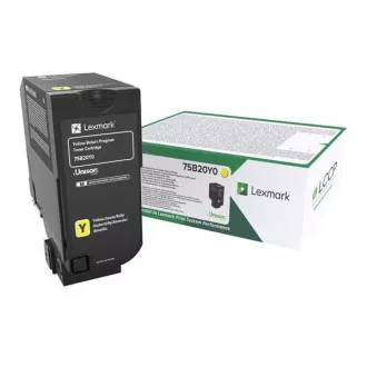 Lexmark 75B20Y0 - toner, yellow (žuti)
