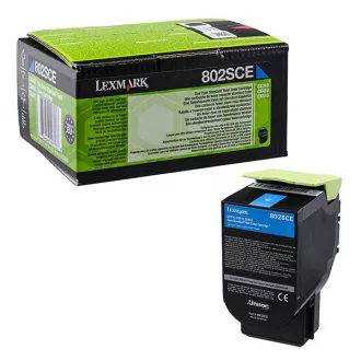 Lexmark 80C2SCE - toner, cyan (azurni) Lexmark 80C2SCE - toner, cyan (azurni)